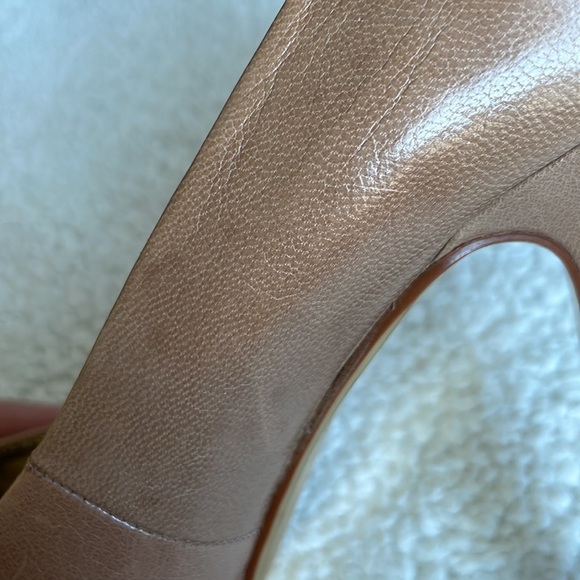 Ted Baker nude Peep Toe Heels - Picture 8 of 14